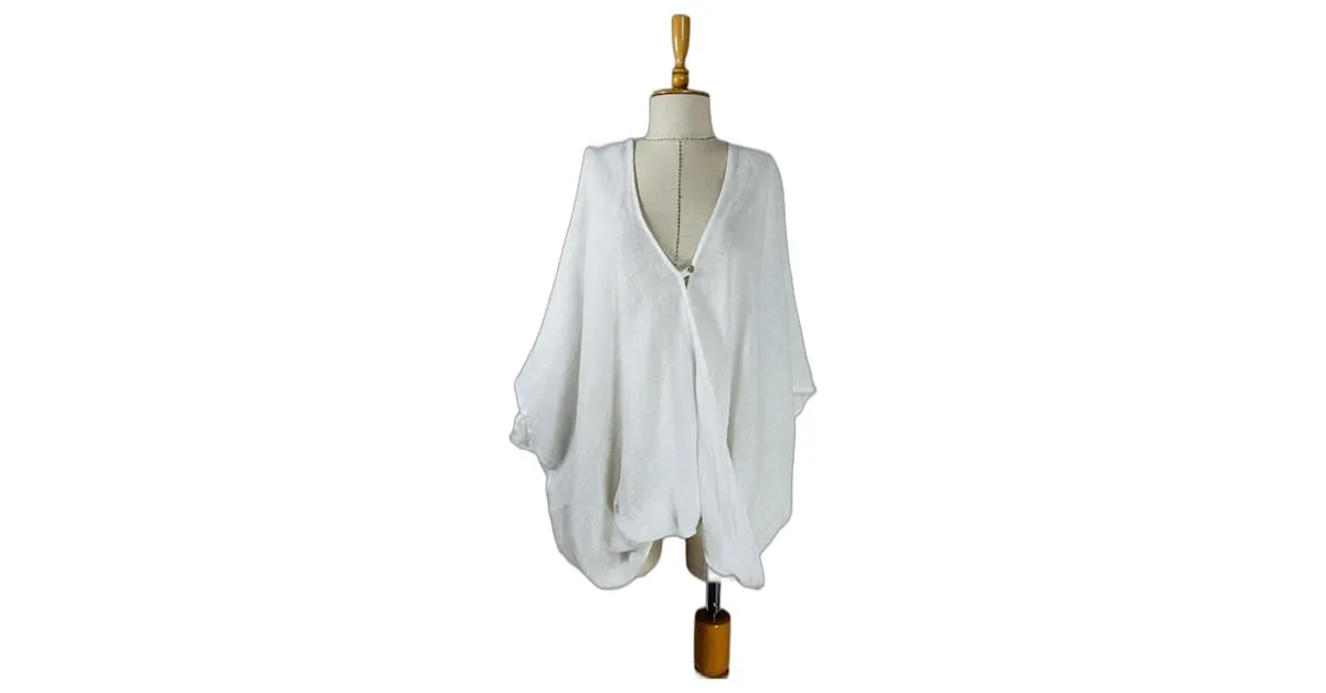 120% LINO Tops Blanco 