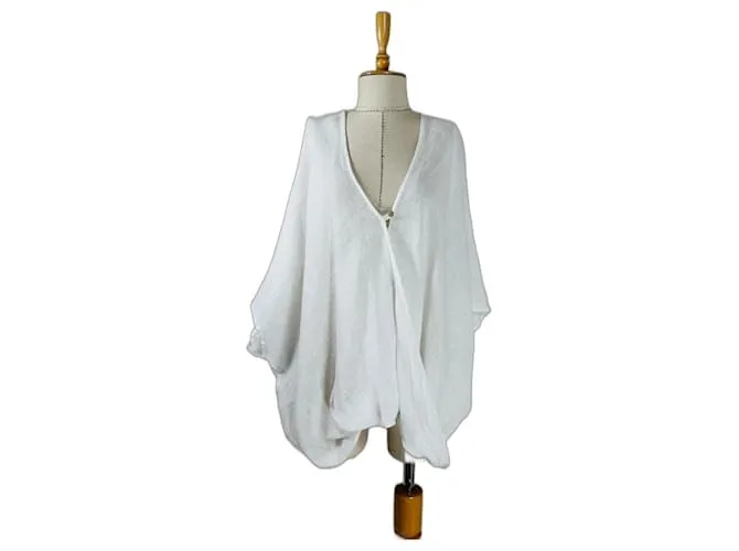 120% LINO Tops Blanco 