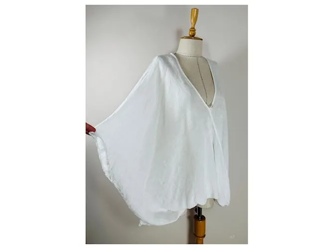 120% LINO Tops Blanco 
