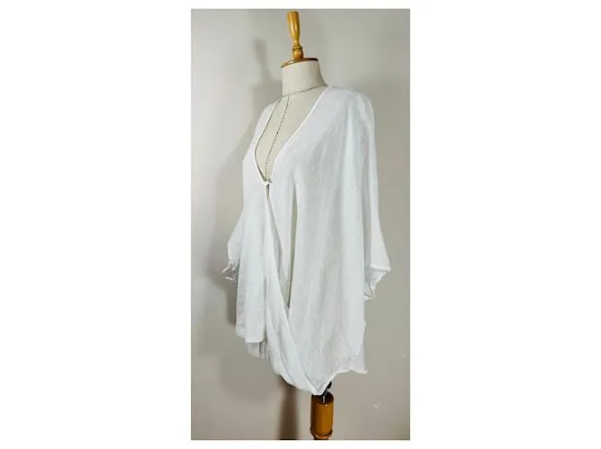 120% LINO Tops Blanco 