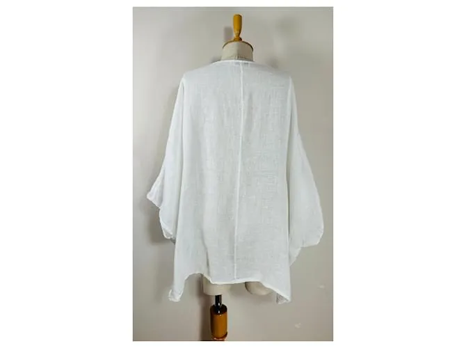 120% LINO Tops Blanco 