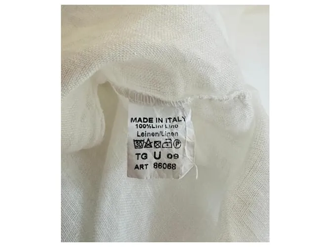 120% LINO Tops Blanco 