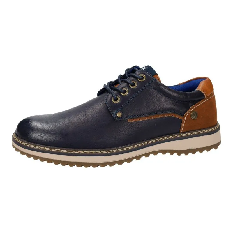 142504 Zapatos de cordones color MARINO
