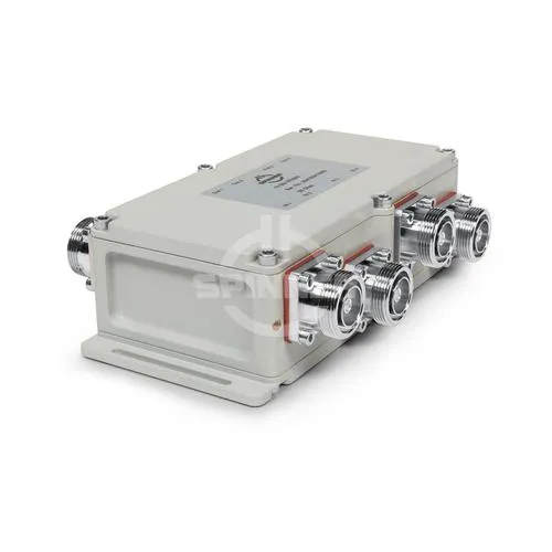 4 : 4 COMBINADOR H&IACUTE;BRIDO 6943800 MHZ 716 HEMBRA DC PORT 1 A 8, 2 A 6, 3 A 7, 4 A 5