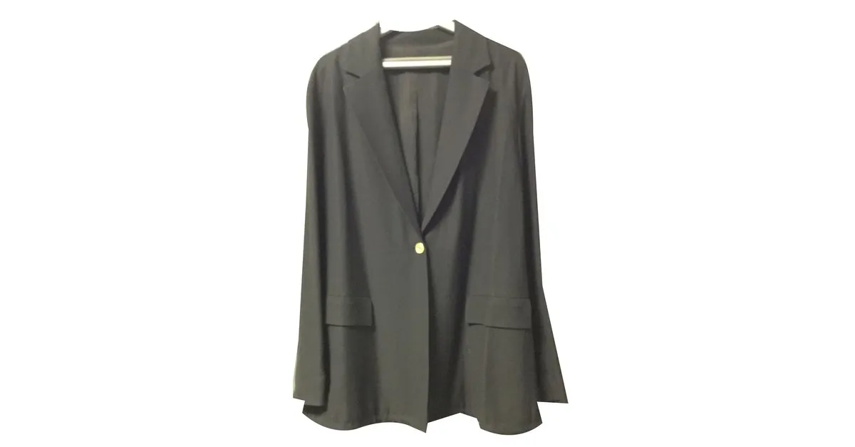 Acne Chaqueta Negro 