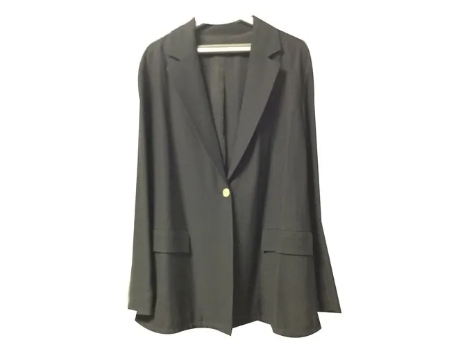 Acne Chaqueta Negro 