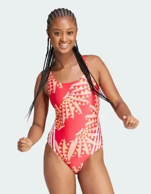 Adidas Bañador FARM Rio CLX 3 bandas