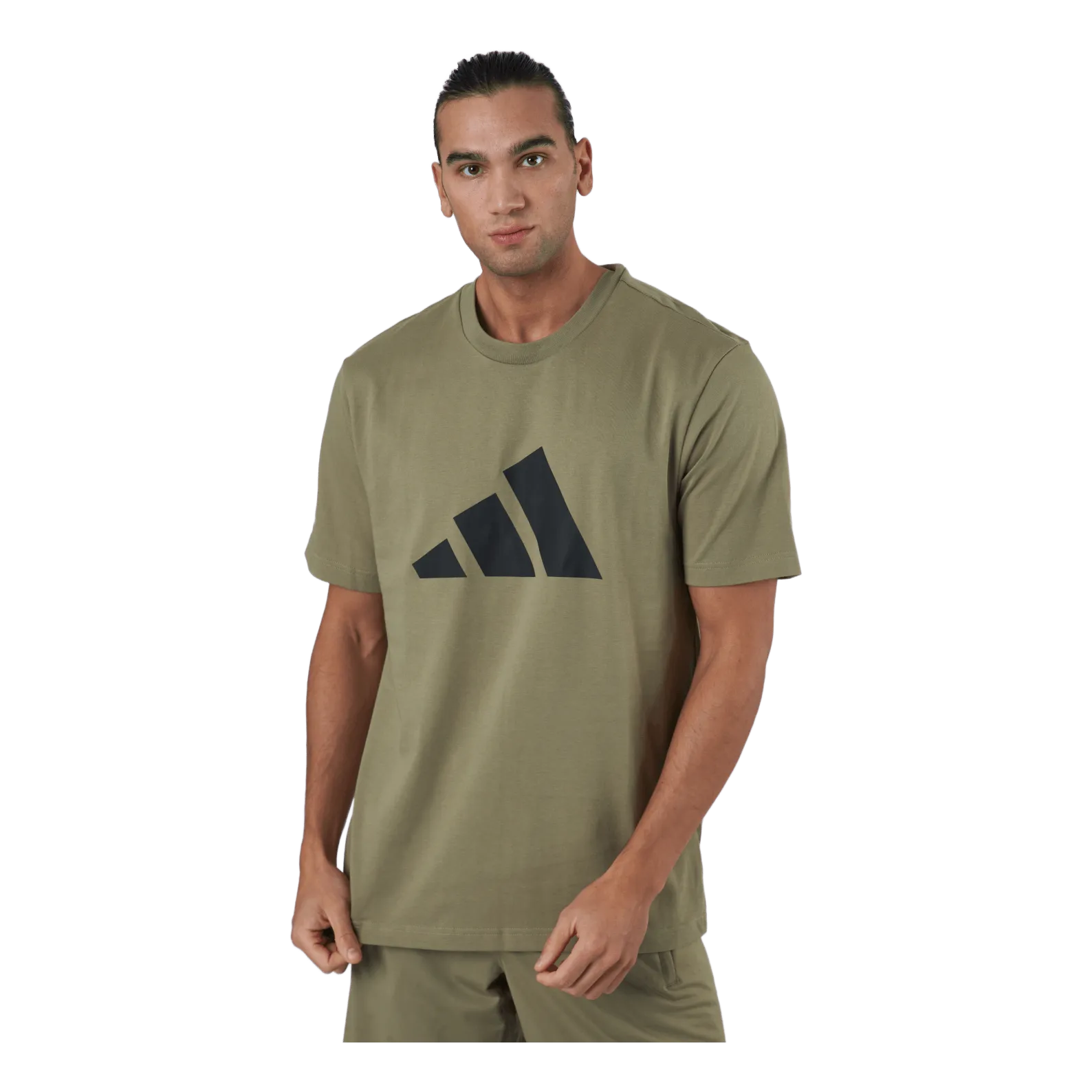 Adidas Sportswear Future Icons Three Bar Tee Orbit Green