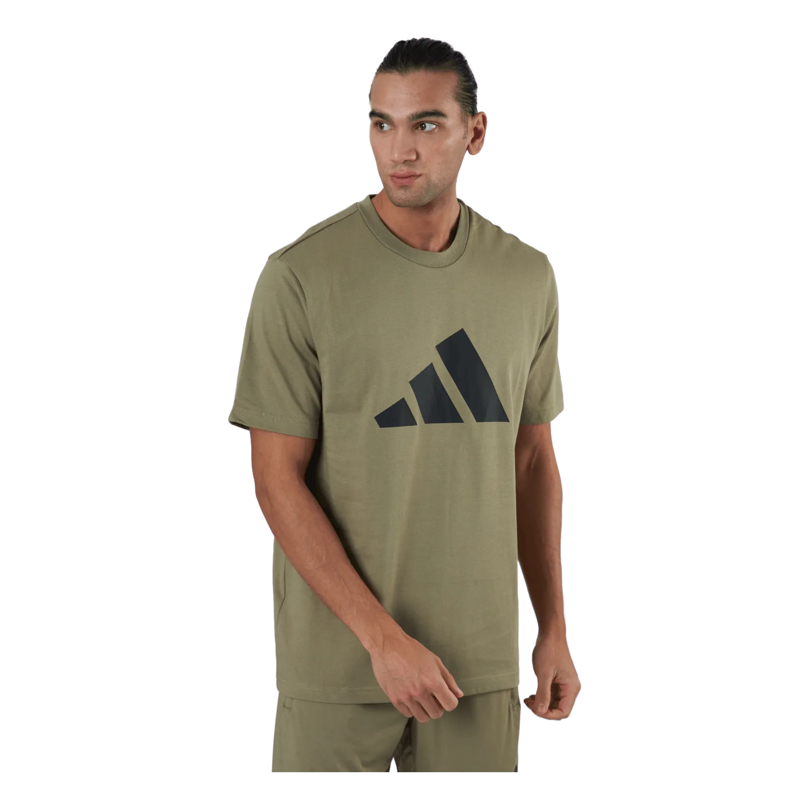 Adidas Sportswear Future Icons Three Bar Tee Orbit Green