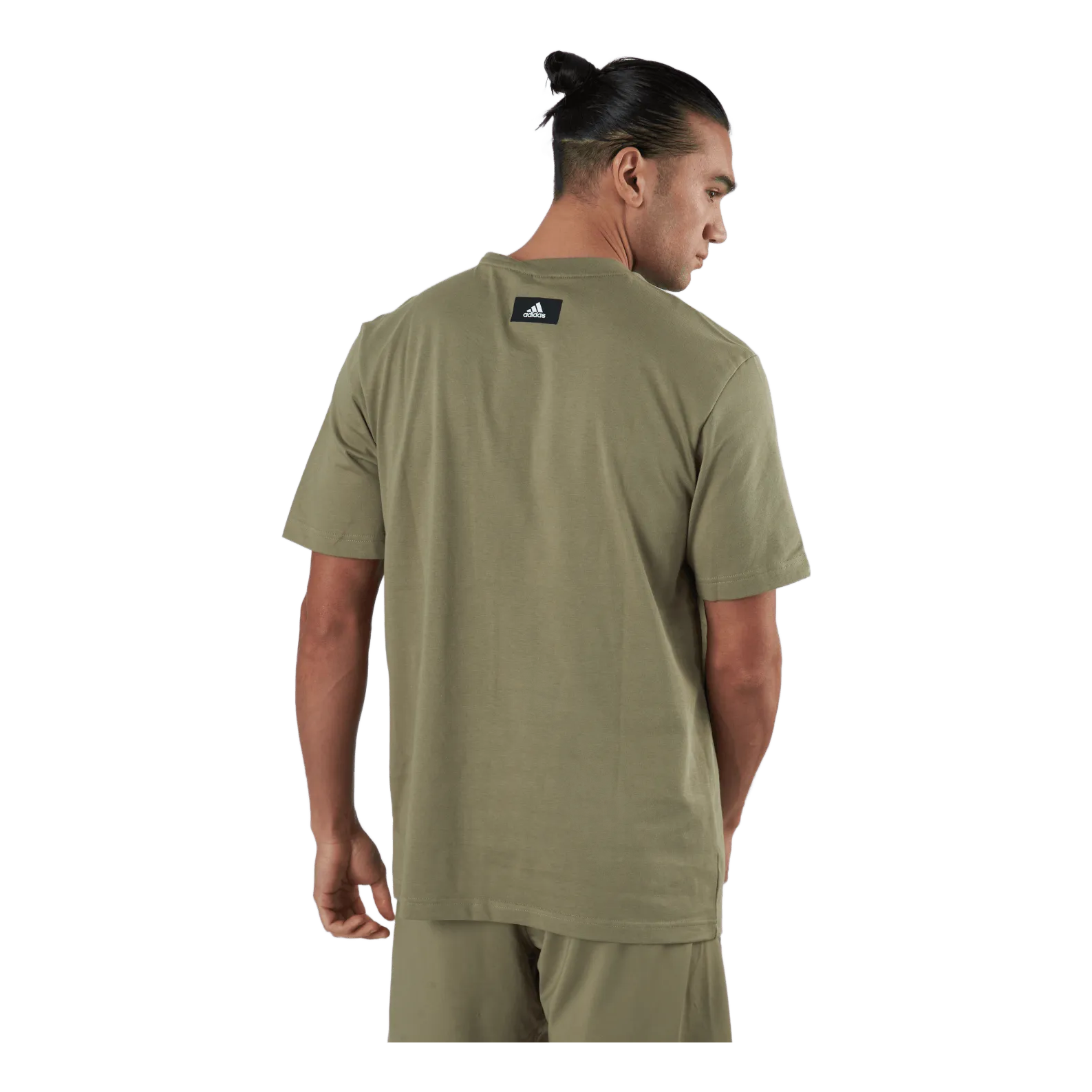 Adidas Sportswear Future Icons Three Bar Tee Orbit Green