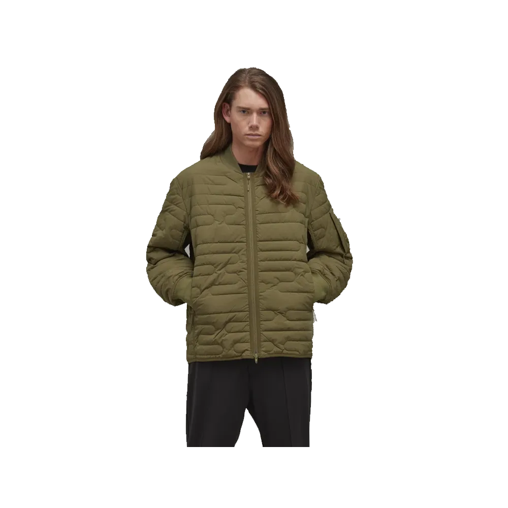 ADIDAS X Y3 BOMBER JACKET OLIVEGREEN FOCUS OLIVE MEN HT4478