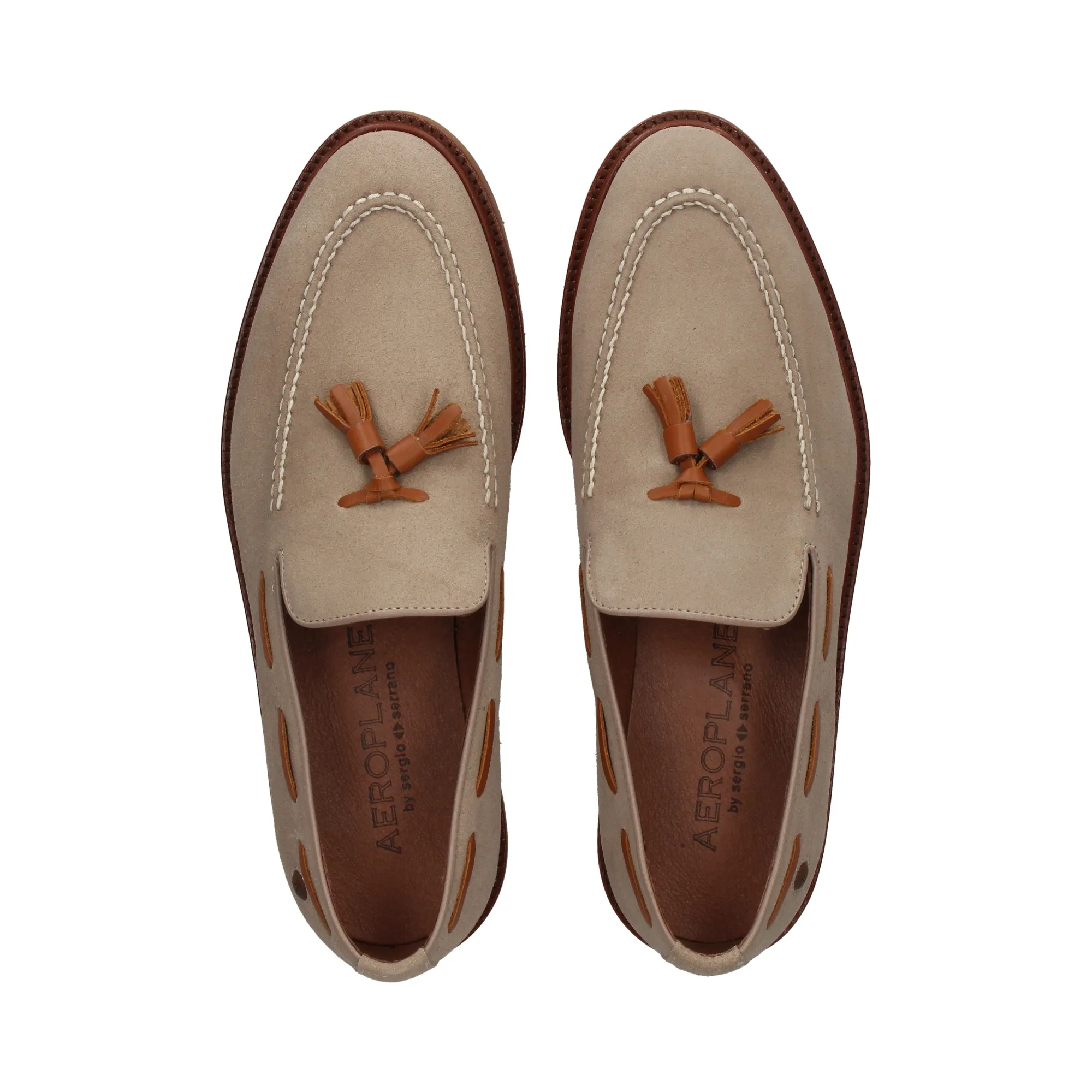 AEROPLANE Mocasines de Hombre CUERDA