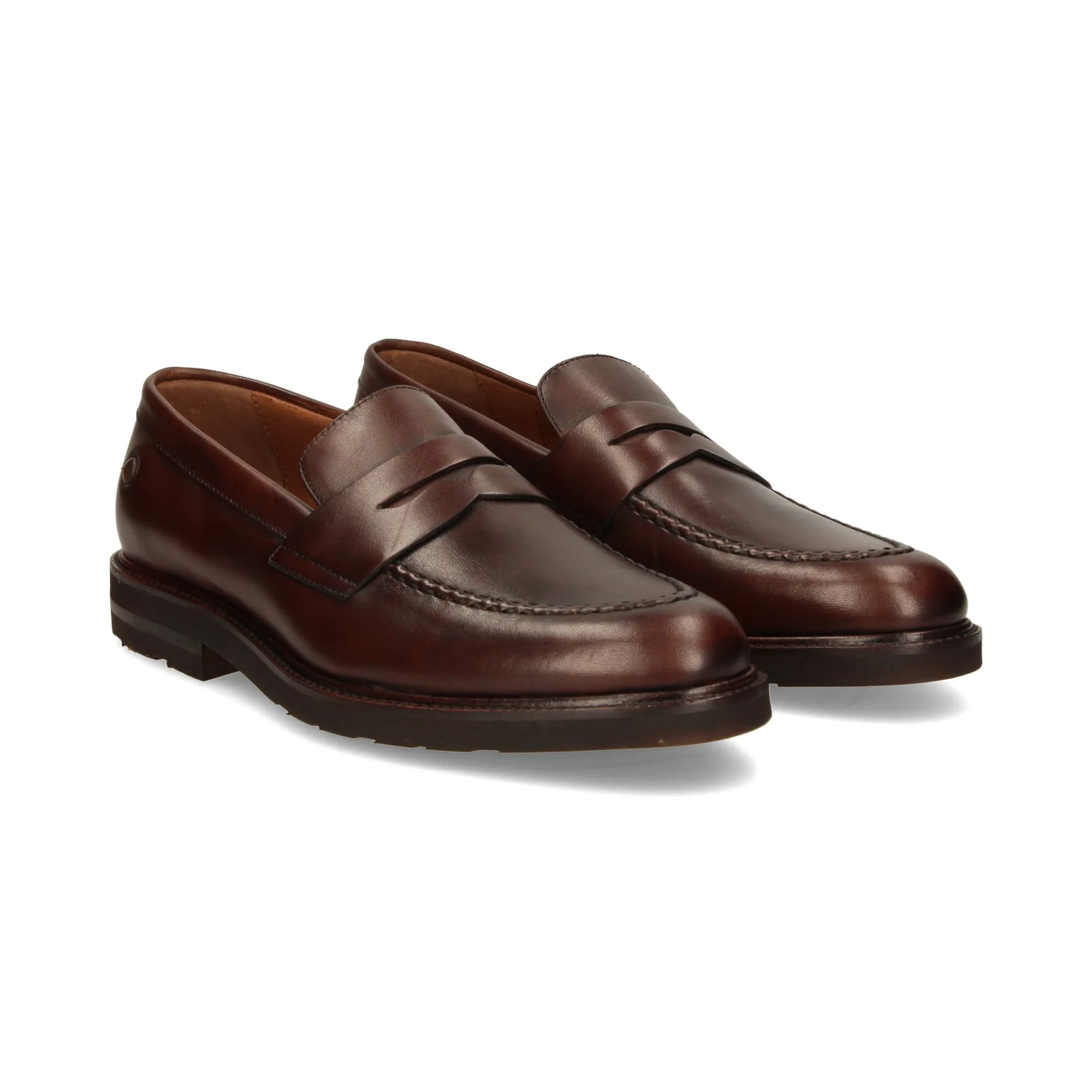 AEROPLANE Mocasines de Hombre MARRON