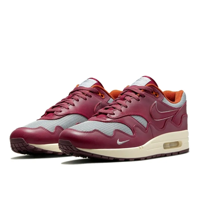 Air Max 1 Patta Waves Rush Maroon