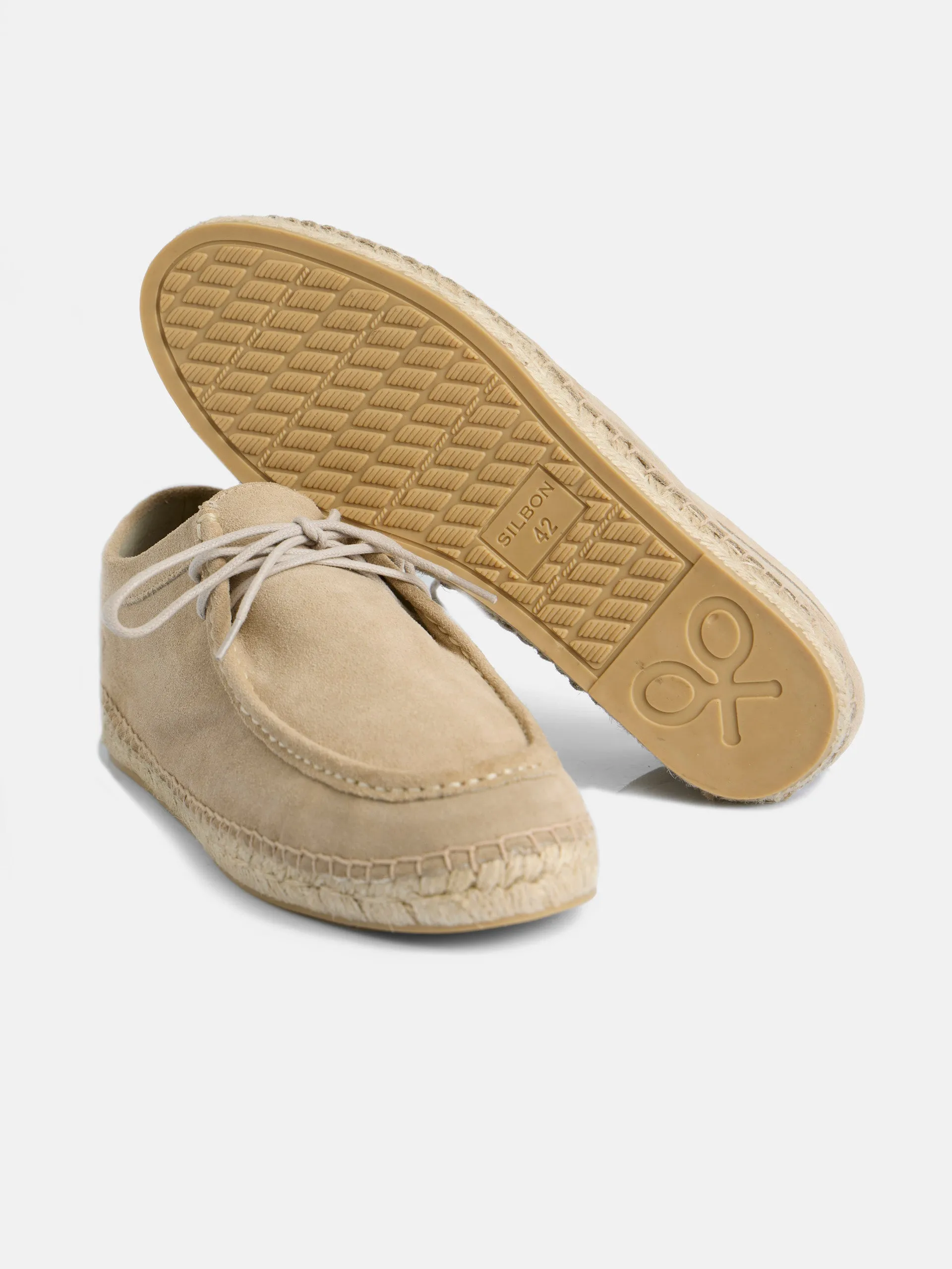 Alpargata wallabee beige