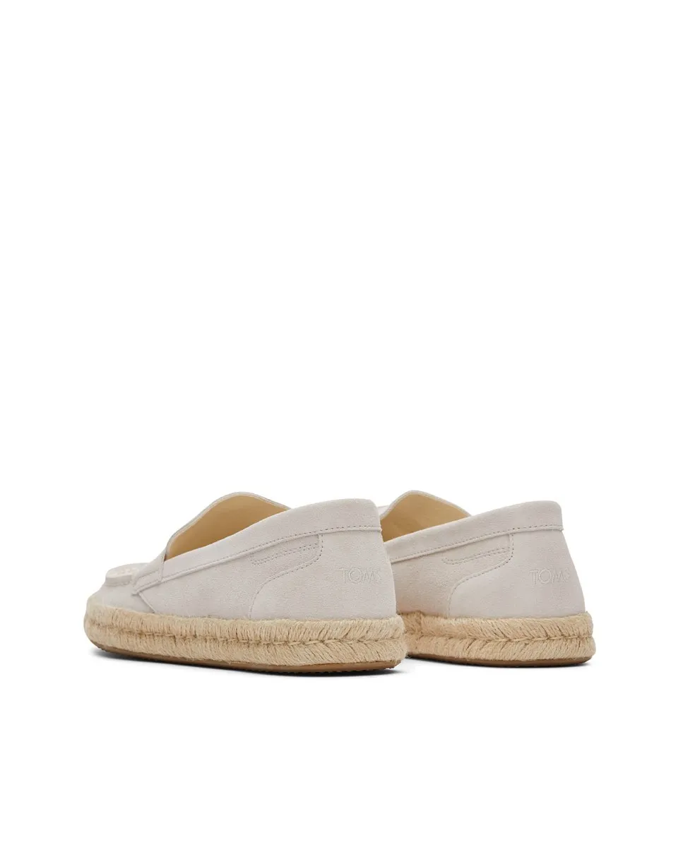 Alpargatas mocasines de hombre gris