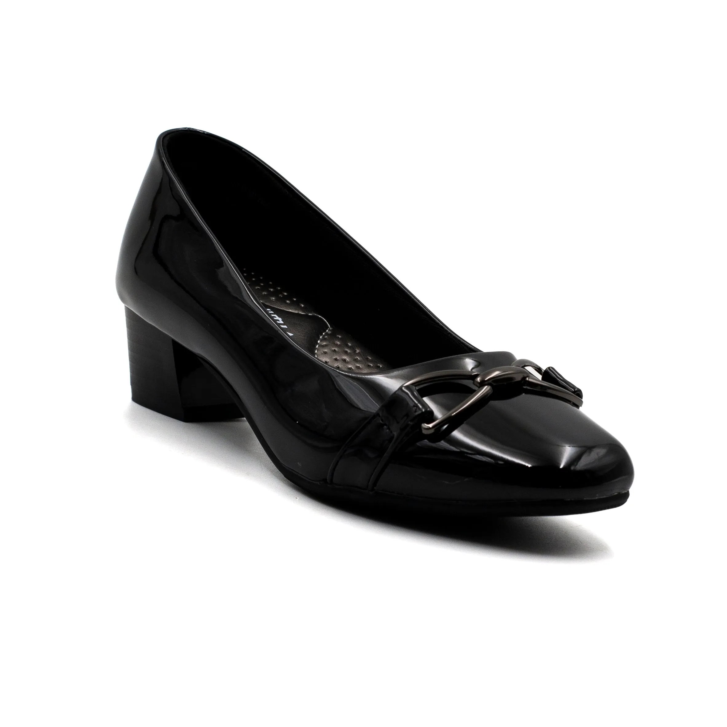 Alquimia zapato vestir con taco color negro