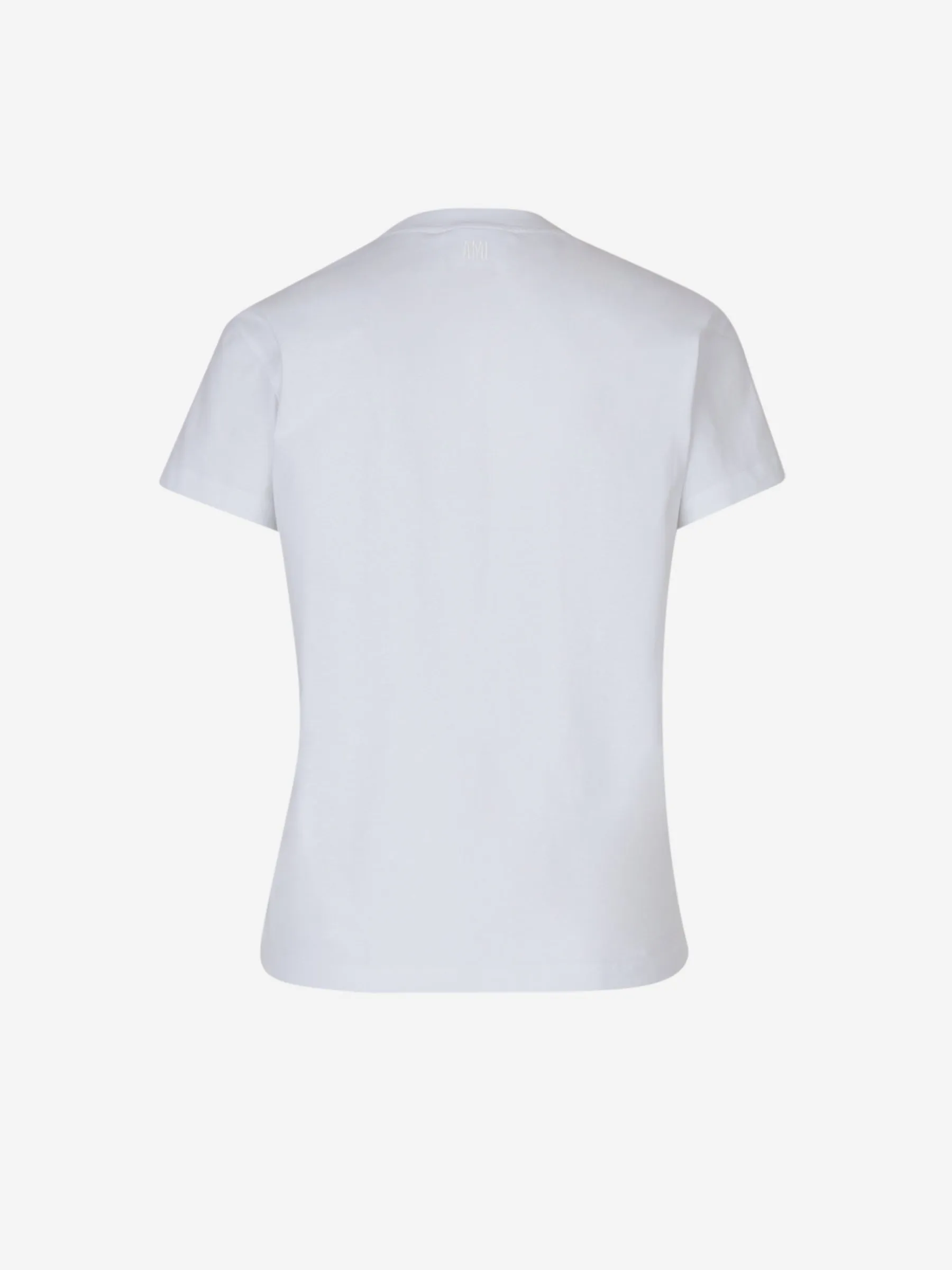 Ami Paris Camiseta Logo Algodón