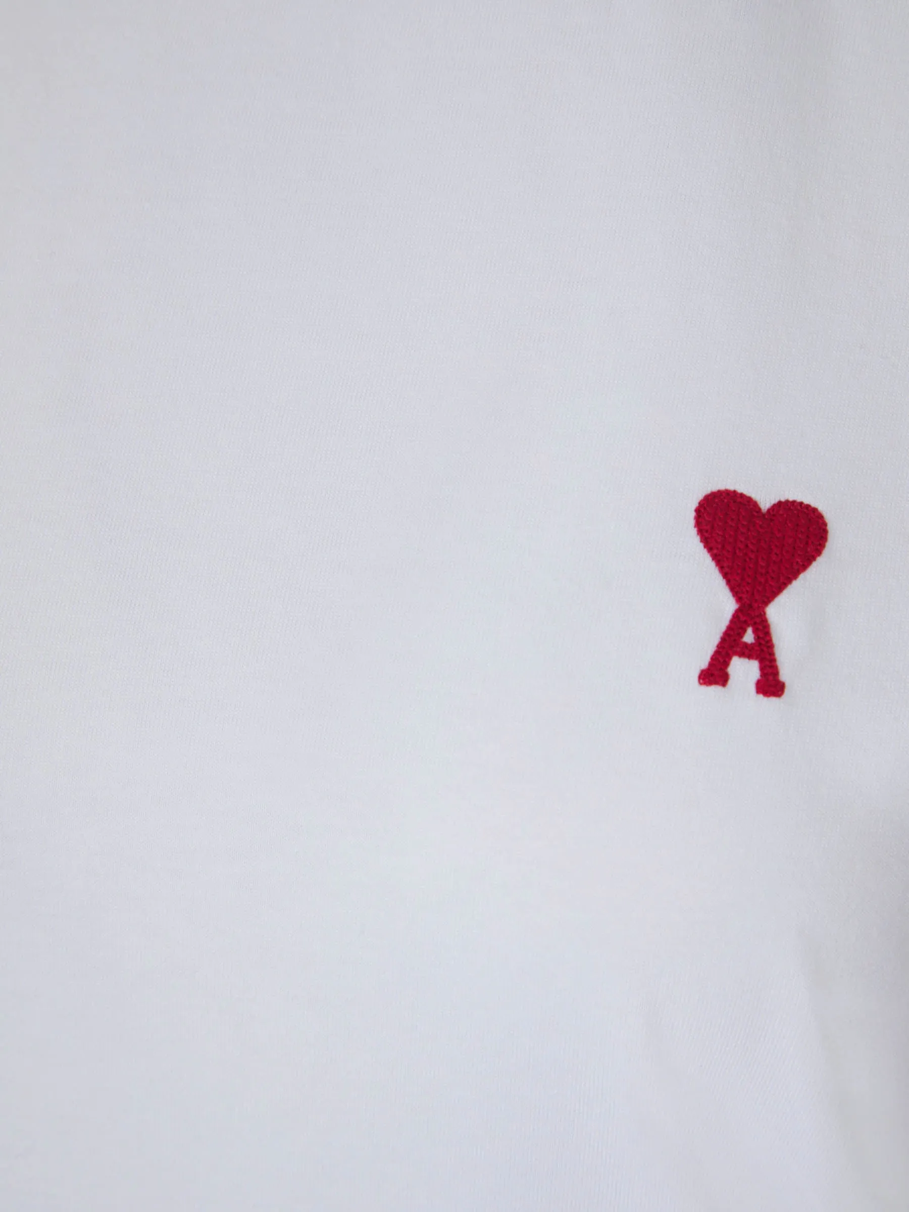 Ami Paris Camiseta Logo Algodón