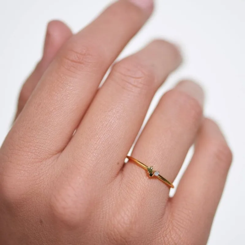 ANILLO PD PAOLA LIME BLUS AN01194