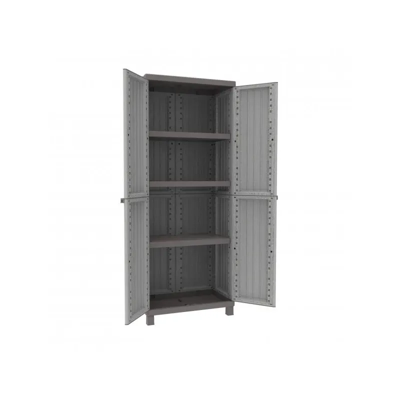 ARMARIO DE PLáSTICO CON 2 PUERTAS CWOOD