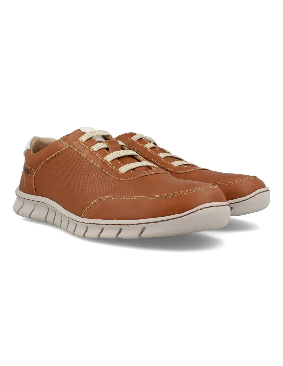 BAERCHI  ZAPATO CORDONES NAPA CAR CUERO