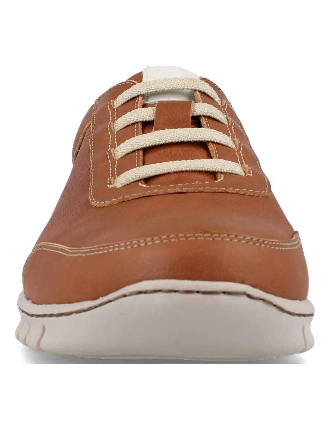 BAERCHI  ZAPATO CORDONES NAPA CAR CUERO