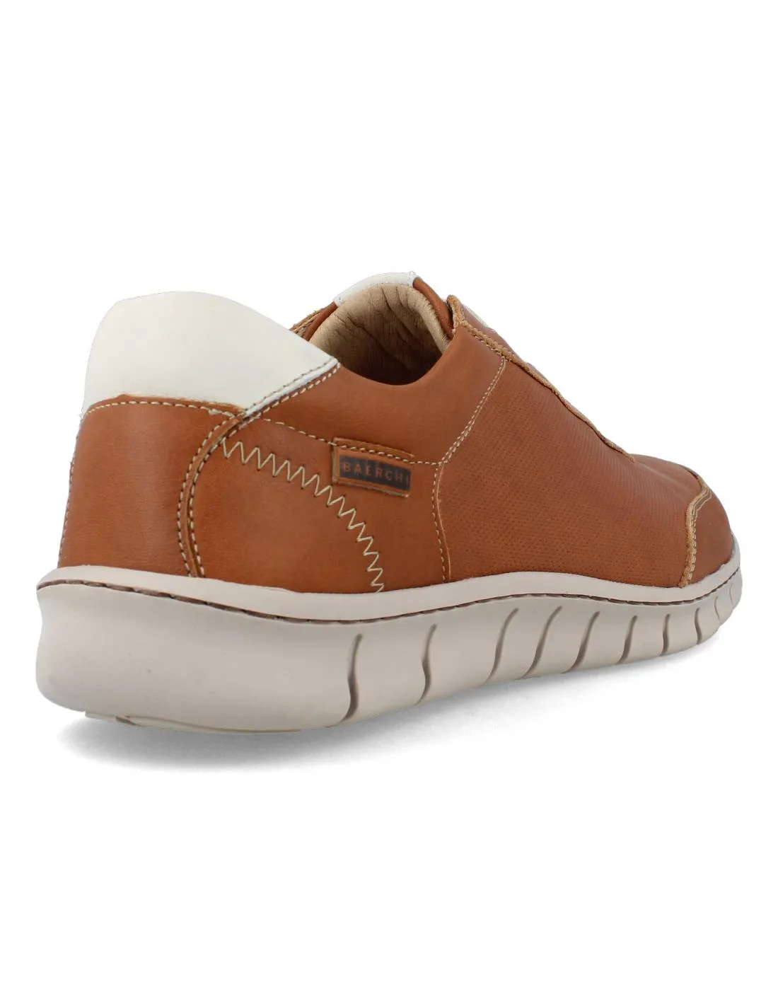 BAERCHI  ZAPATO CORDONES NAPA CAR CUERO