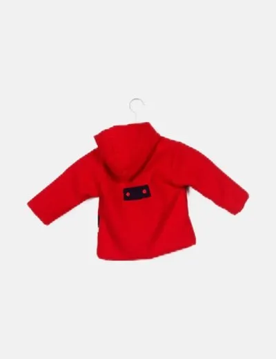 Bebe Abrigo rojo básico