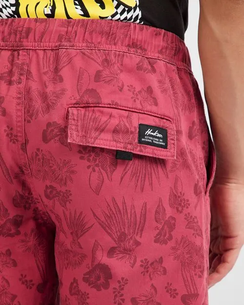 Bermuda Hombre Roka Coral Oscuro