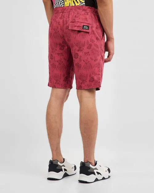 Bermuda Hombre Roka Coral Oscuro