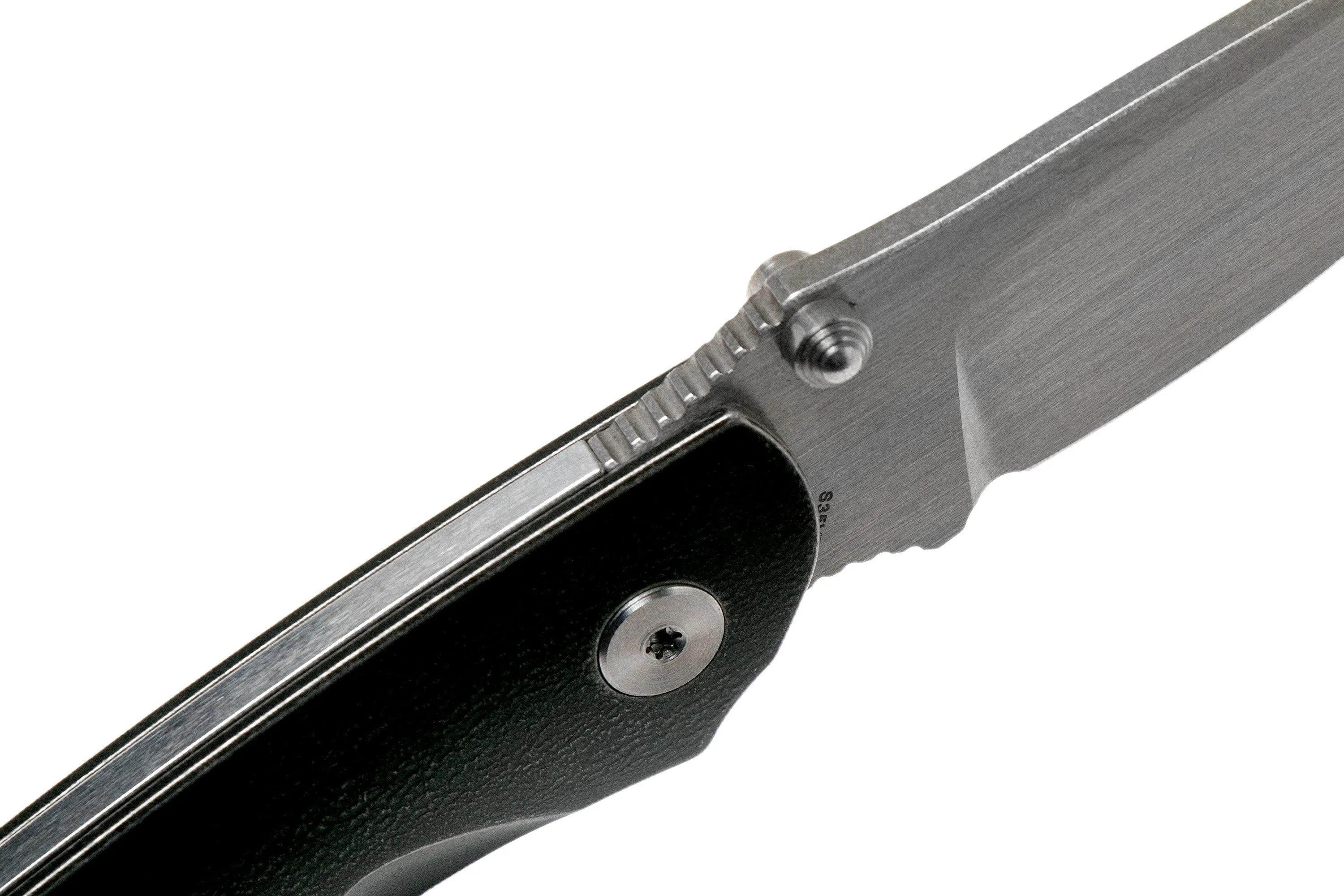 Bestech Junzi BT18009F Black CF navaja slipjoint