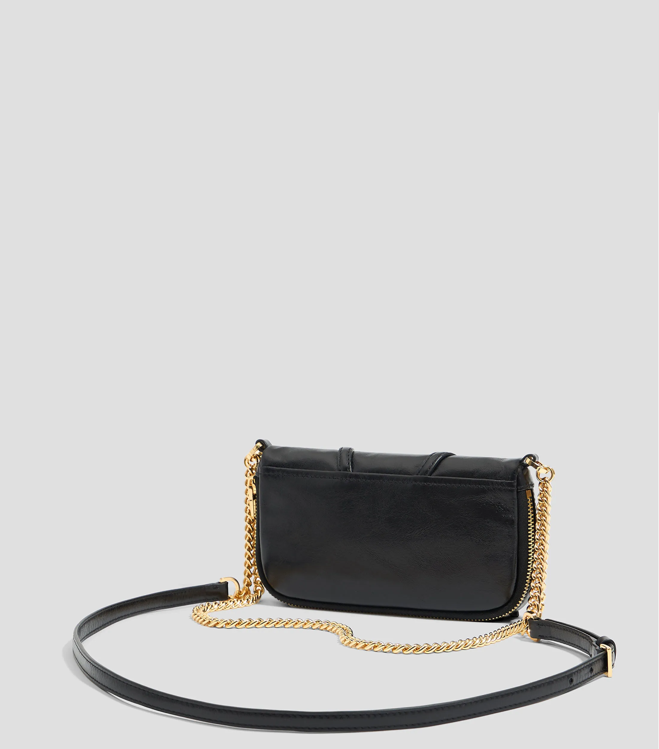 Bimba y Lola Bolso crossbody pequeño piel negro Mujer