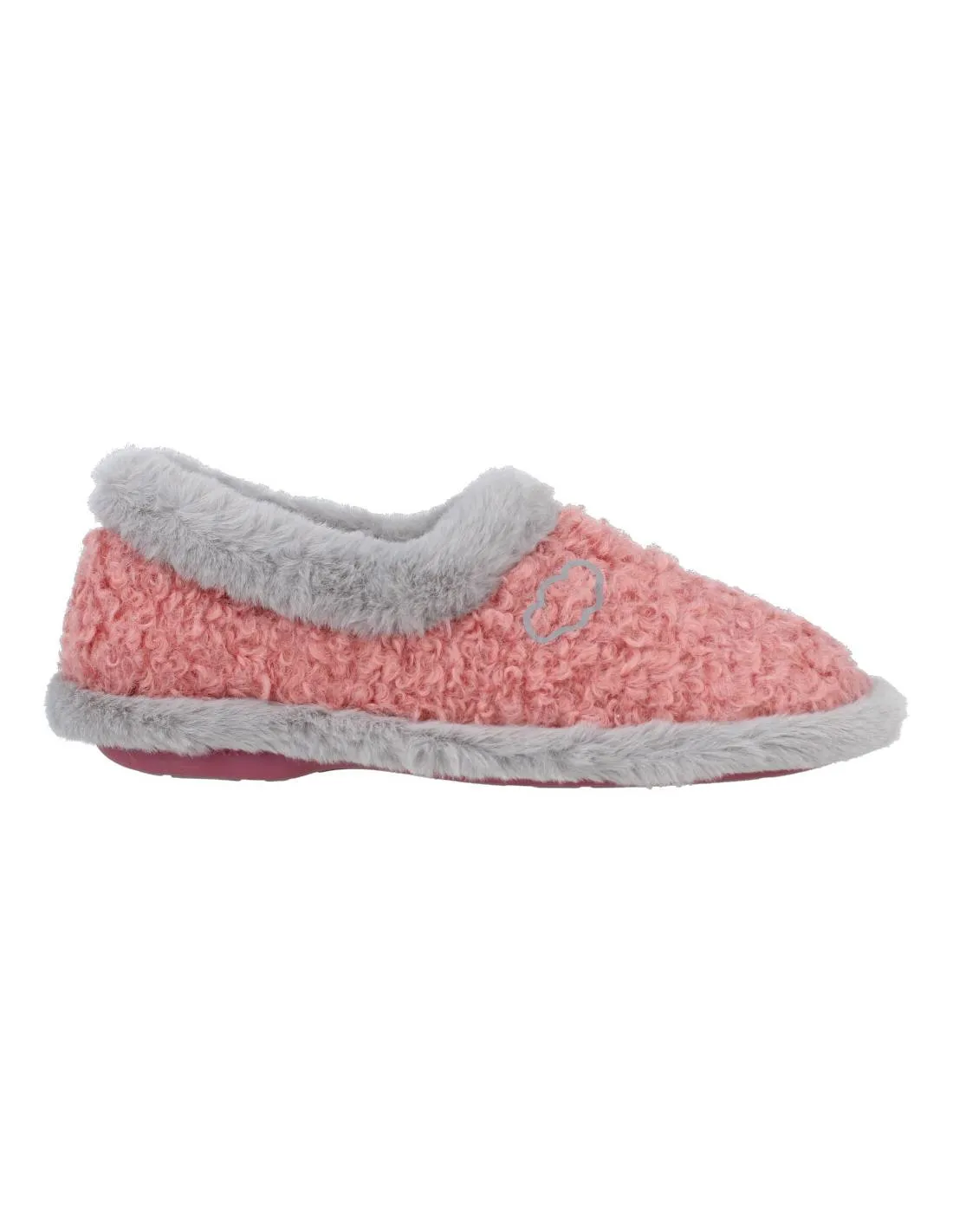 BIORELAX  ZAPATILLAS CASA CERRADA SUAPEL RIZO ROSA