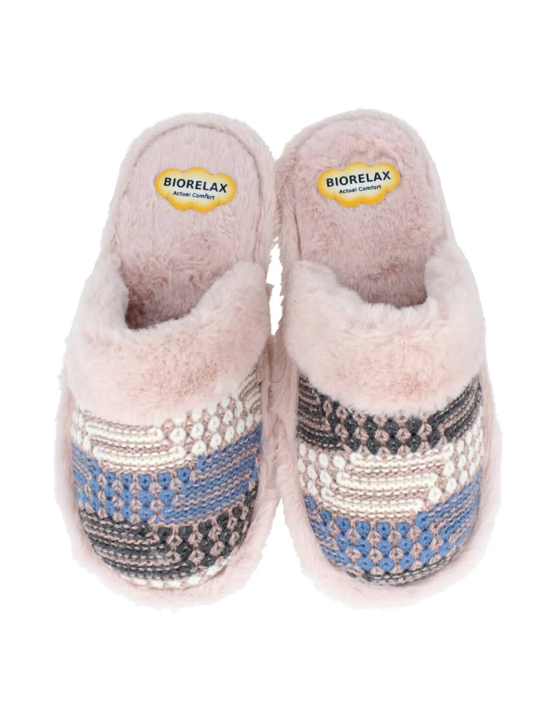 BIORELAX  ZAPATILLAS CASA LANA SUAPEL SALMóN