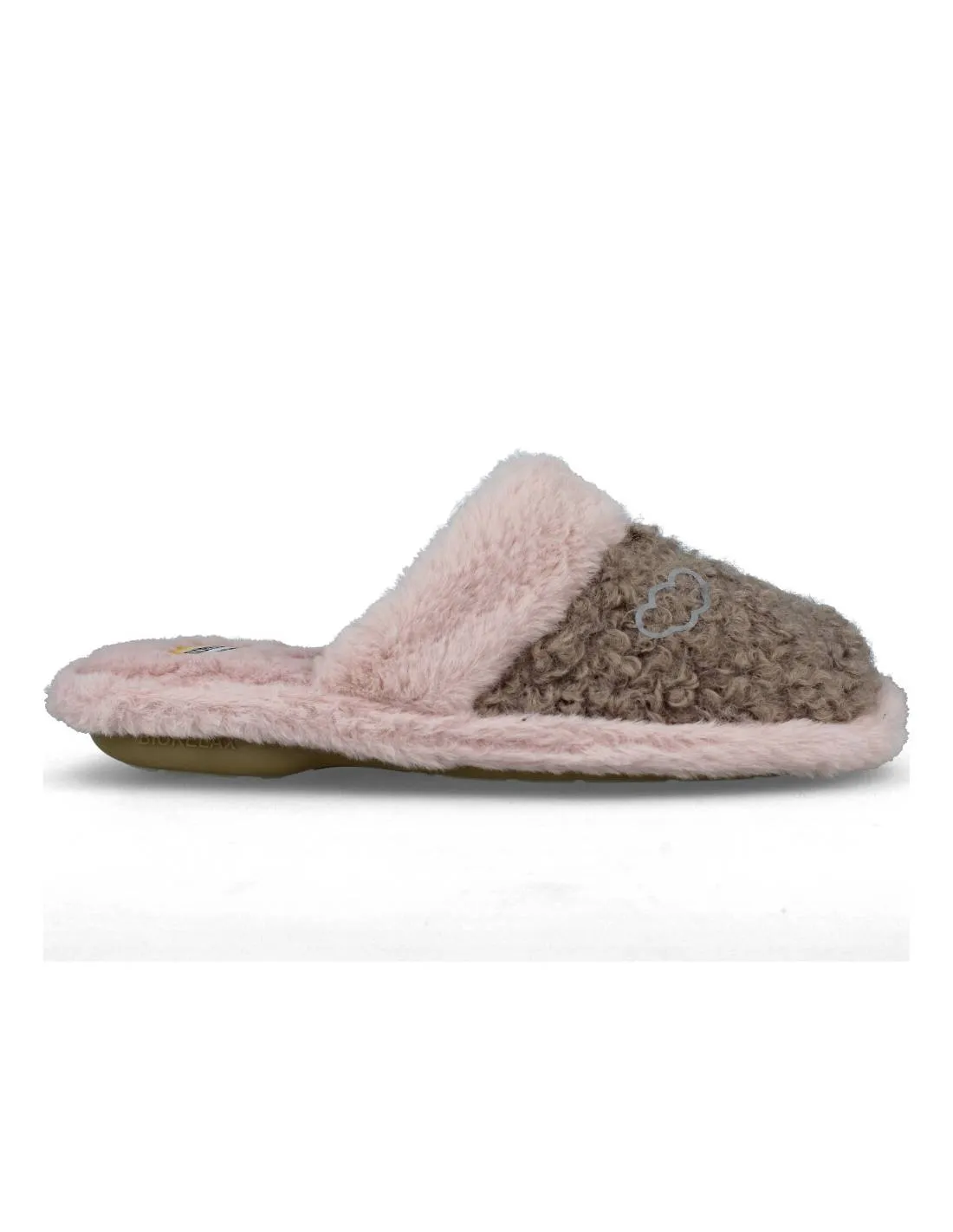 BIORELAX  ZAPATILLAS CASA SUAPEL RIZO PIEDRA