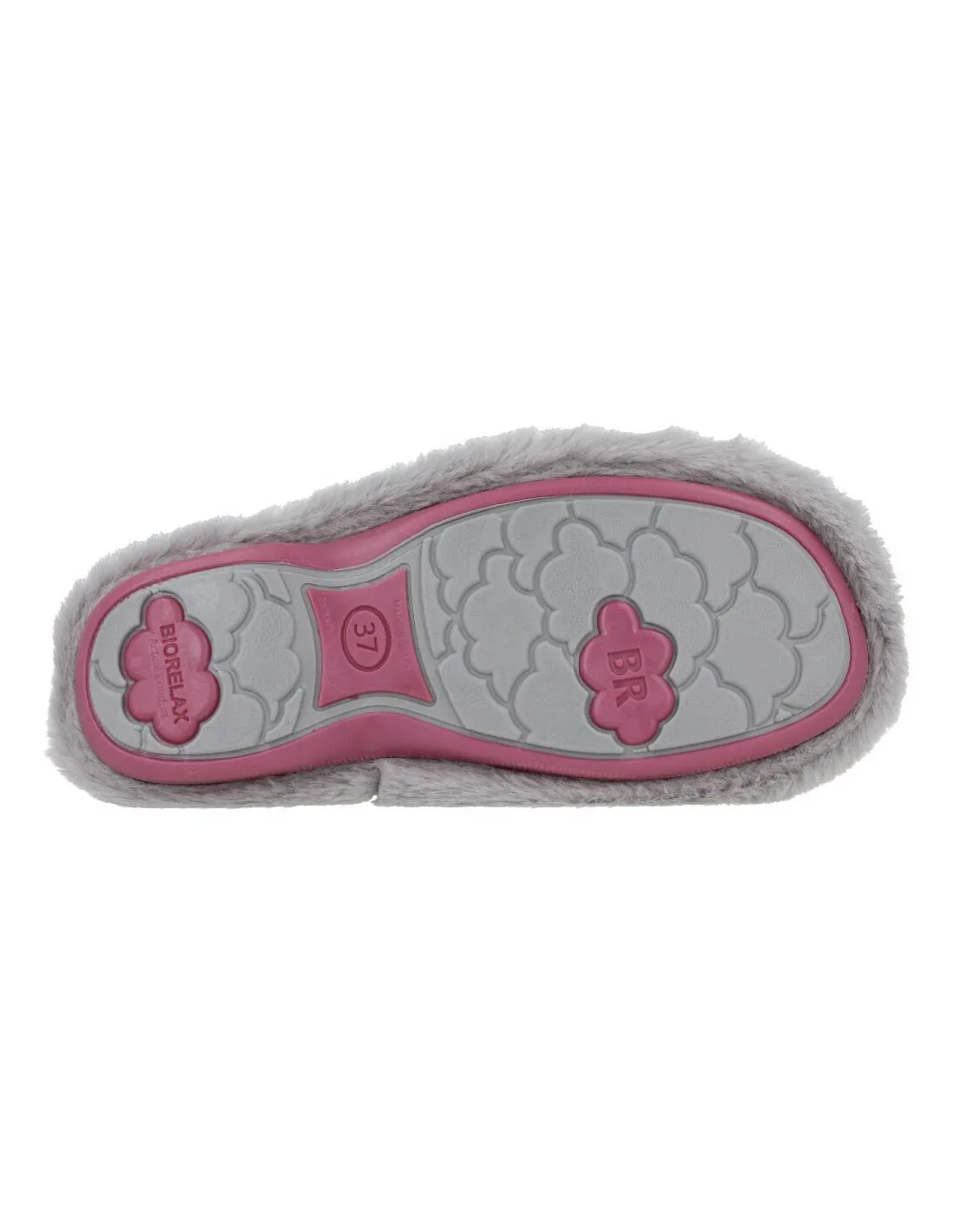 BIORELAX  ZAPATILLAS CASA SUAPEL RIZO ROSA