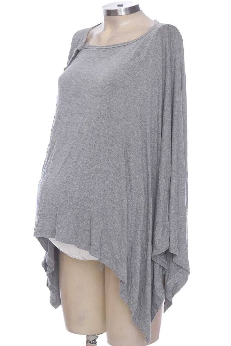 BLUSA COLOR GRIS  SER MAMA