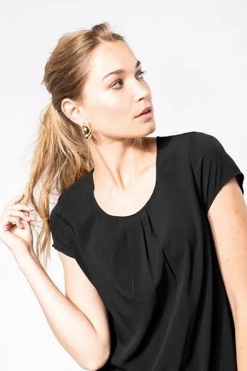 Blusa Crepe Mujer
