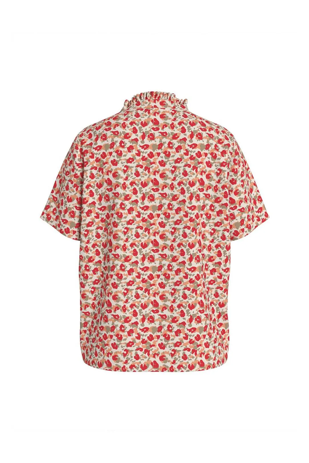 BLUSA FLORES MUJER VIPOVA NARANJA