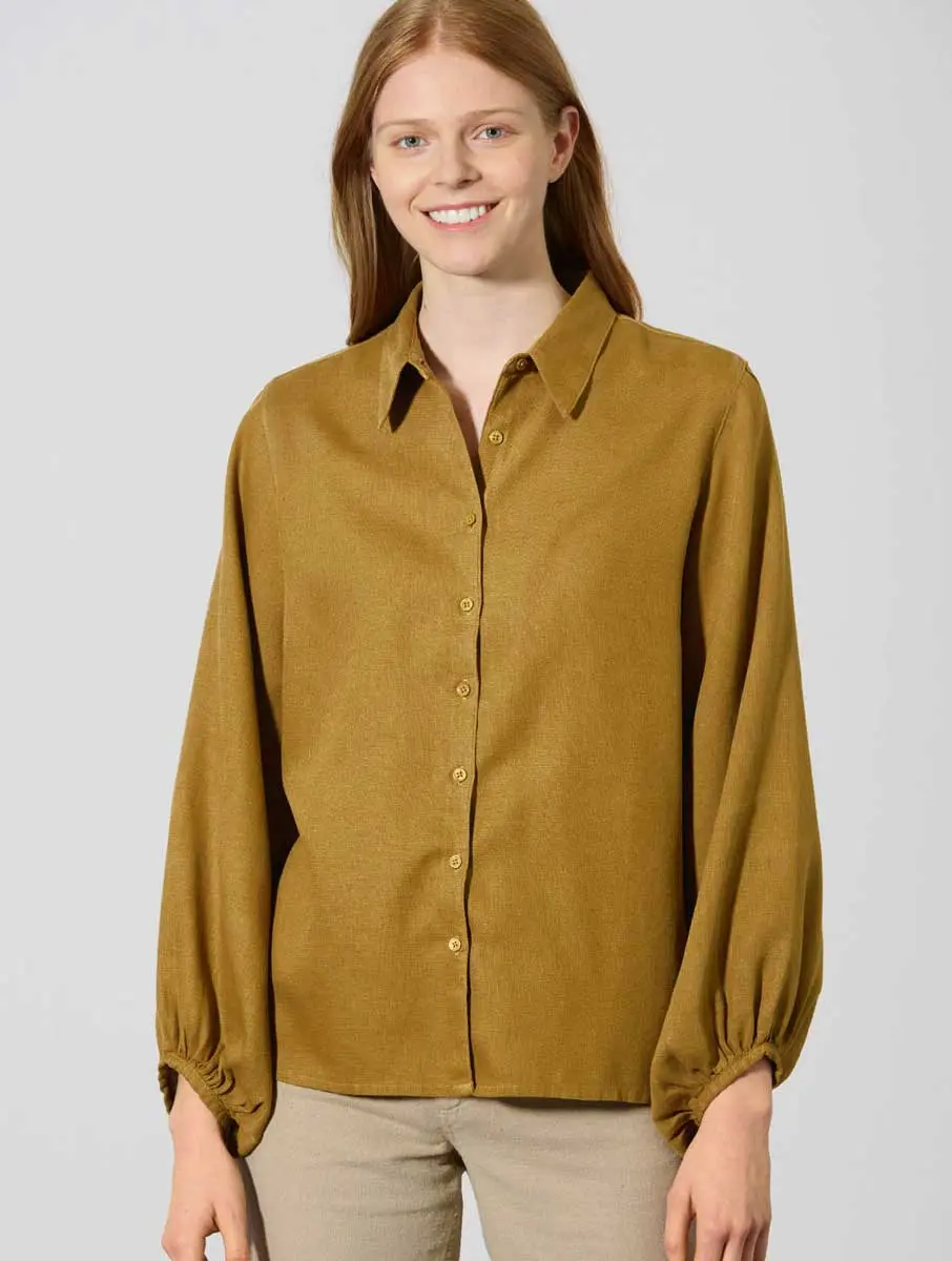 Blusa manga farol 100% ecológica
