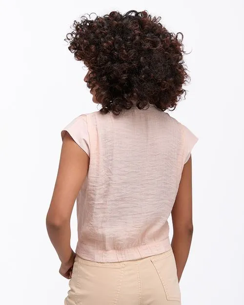 Blusa Mujer Kaira Rosado Cristal
