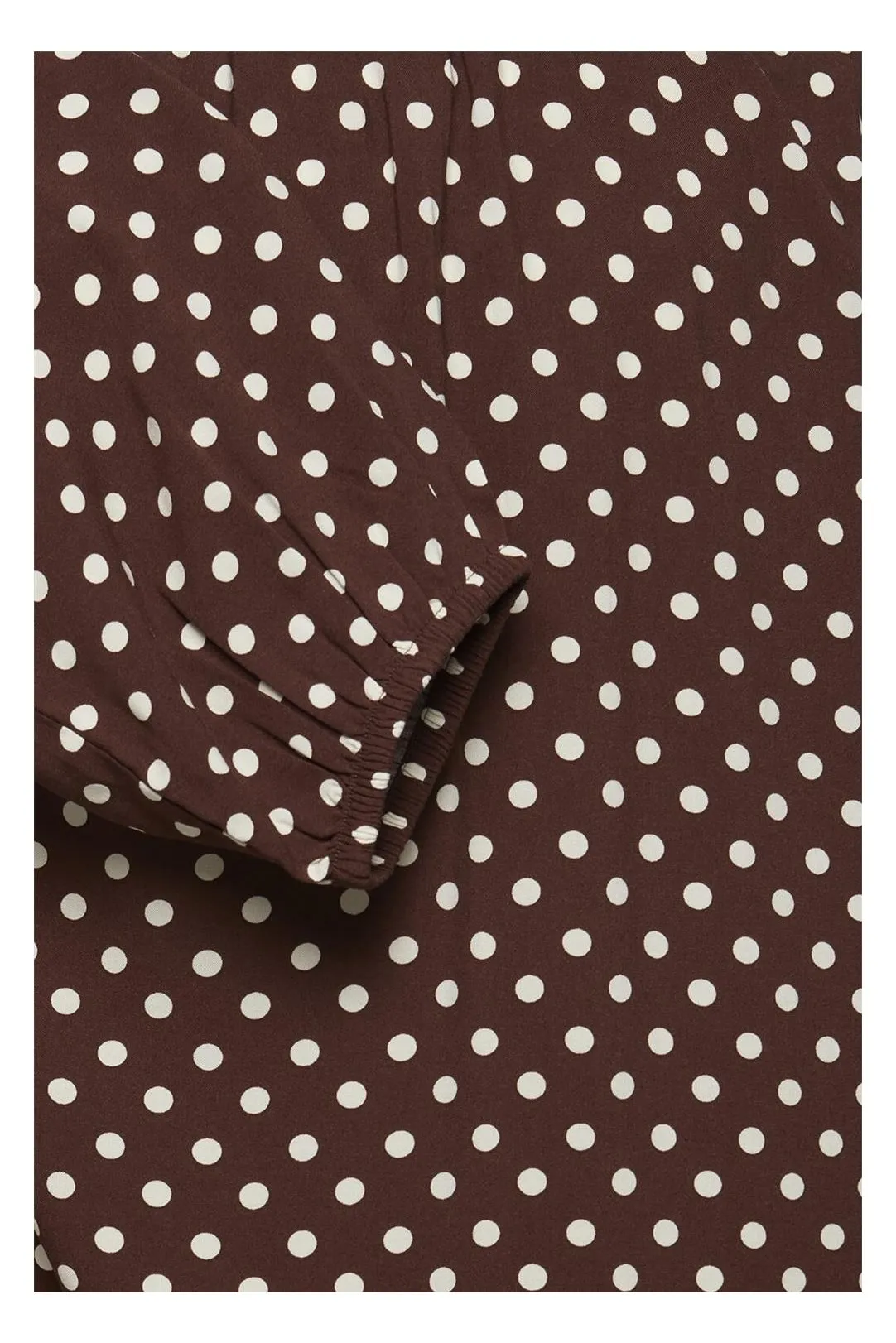 BLUSA MUJER MANGA LARGA BYJOSA CANELA