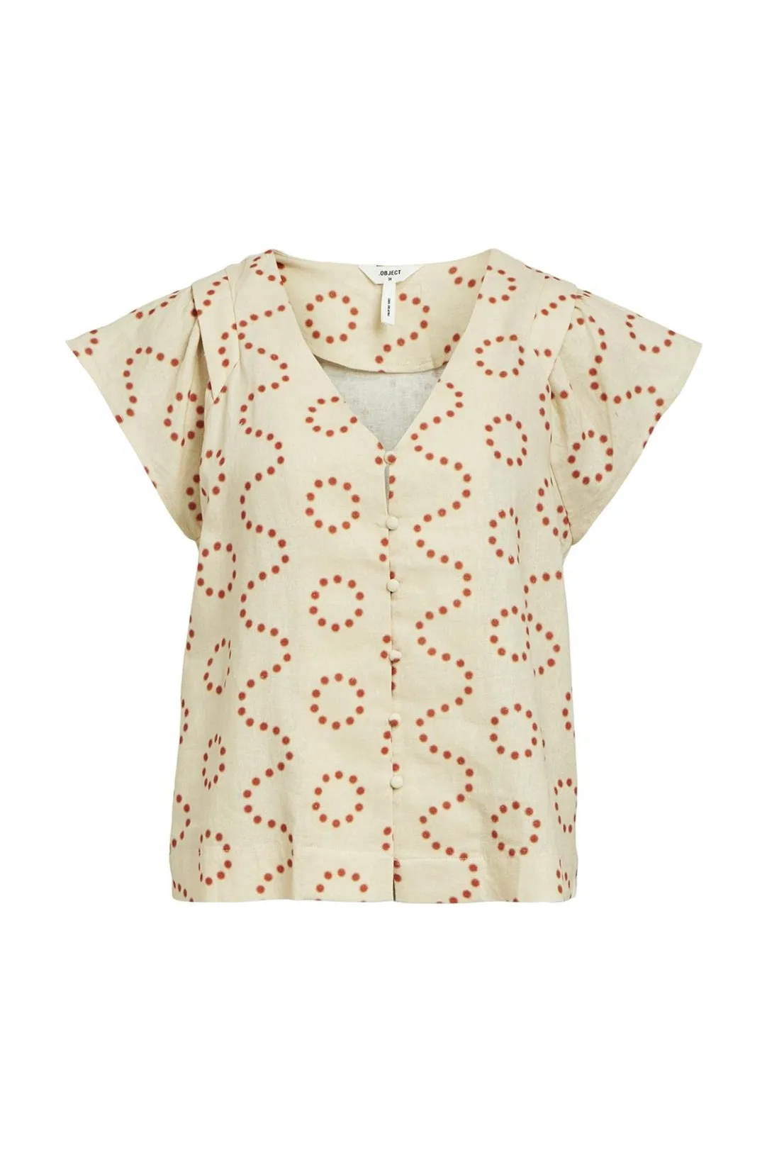 BLUSA PICO MUJER OBJCHANG TEJA