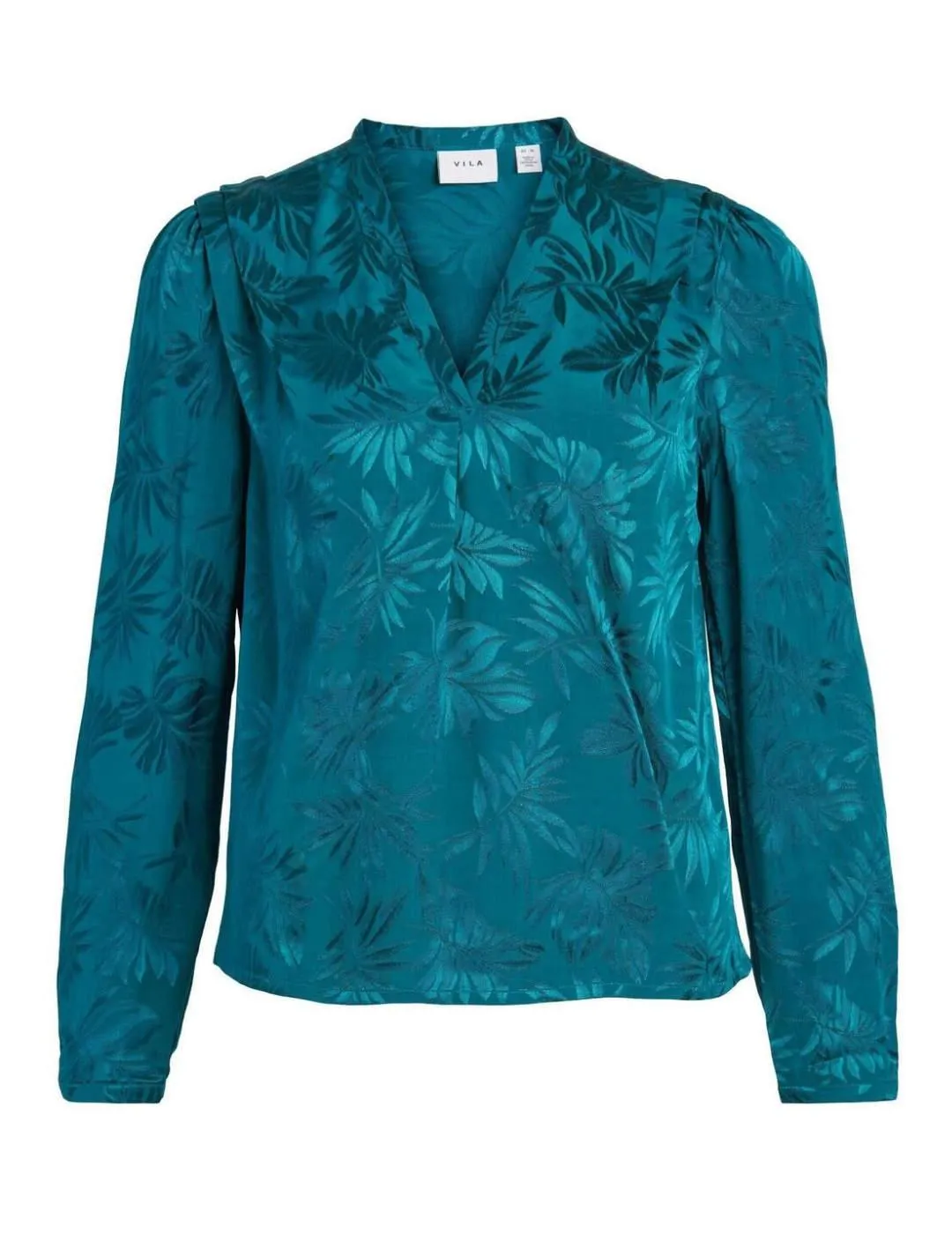 BLUSA VILA TIKE TURQUESA PARA MUJERB