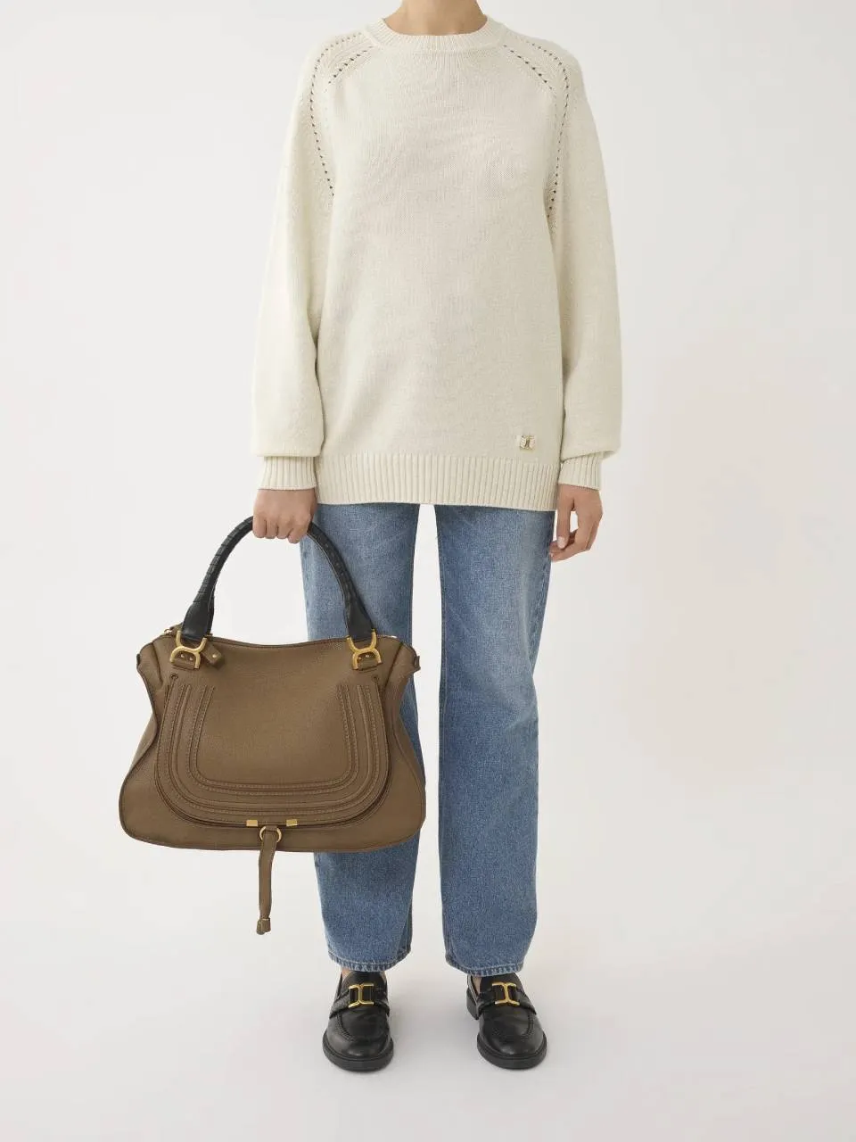 Bolso de Hombro Piel Marcie L