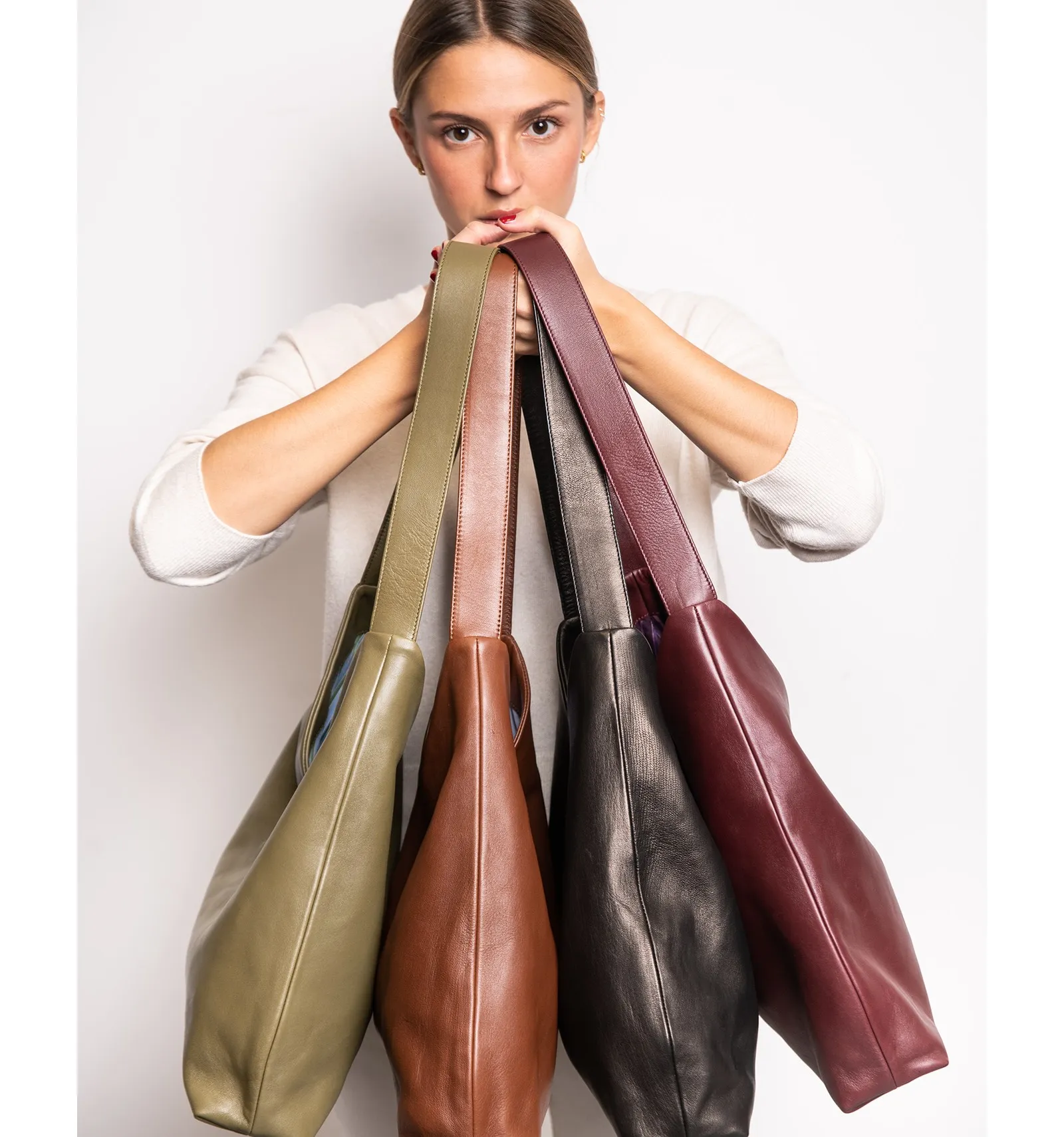 BOLSO DE PIEL NATERRA