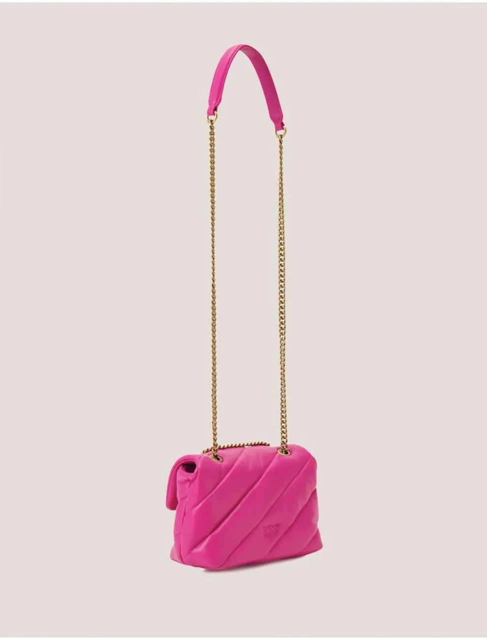 Bolso Mujer Pinko Love Puff Mini Fuxia