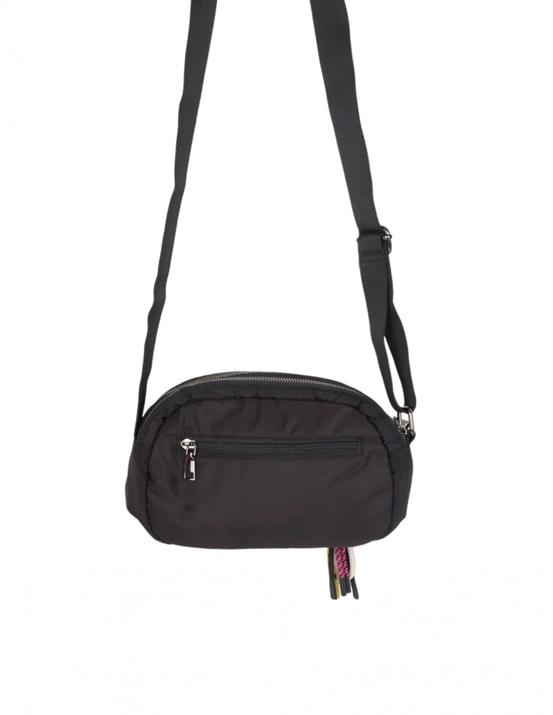 Bolso Pequeño Bandolera Nylon Negro