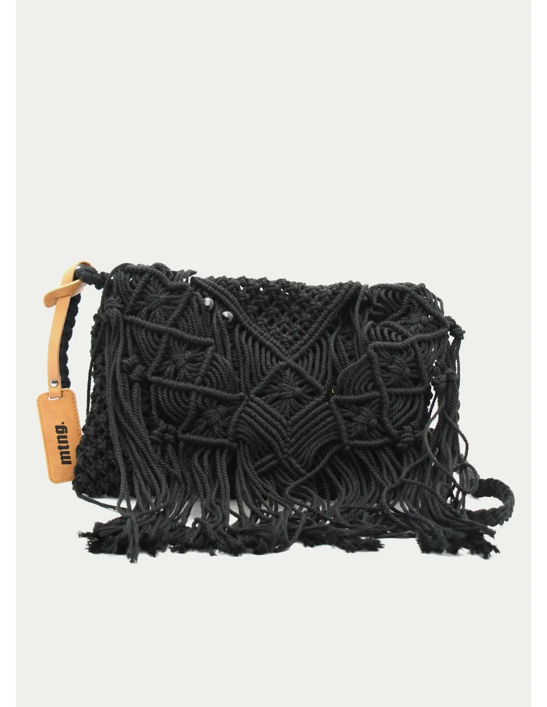 BOLSOS MUSTANG KNOT NEGRO 